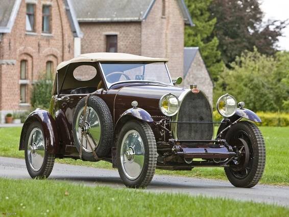Bugatti Type 30 automobil a modelové roky