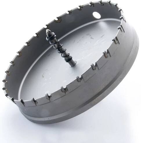 150 mm TCT Tvrdokový korunkový vrták do kovu/nerezu DIMAPA vykružovák