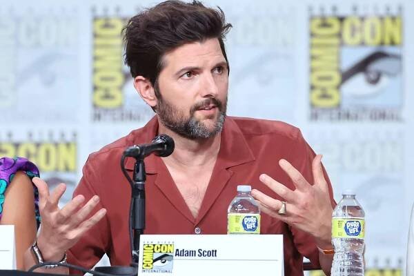 Why Adam Scott had to reassure his Severance costars he wasn't doing cocaine: 'I was just overcompensating'