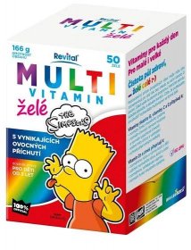 The Simpsons Multivitamin želé 50 ks