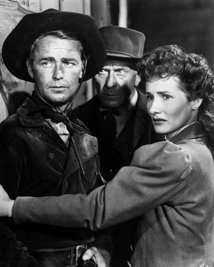 WHISPERING SMITH, Alan Ladd, William Demarest, Brenda Marshall, 1948
