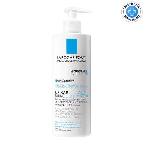 LA ROCHE-POSAY LIPIKAR AP+ M lehká textura 400ml