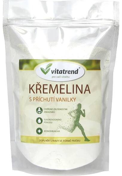 Křemelina s příchutí vanilky 500g  Vitatrend