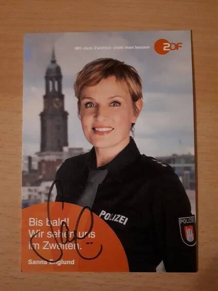 Englund Sanna, herečka, fotografie s originálním autogramem