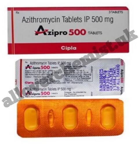 Azipro 500 mg (Azithromycin)