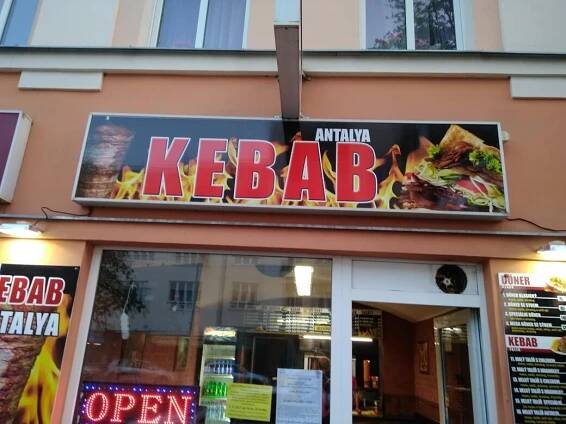 Exteriér - Antalya Kebab Praha Břevnov