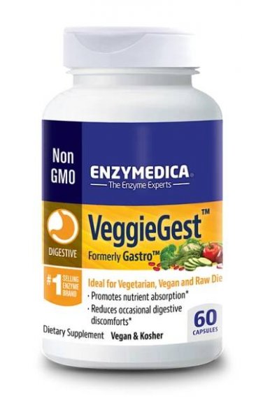 VeggieGest ™, Enzymedica - 1
