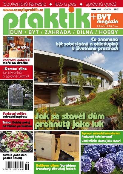 Časopis PRAKTIK & příloha Byt magazín 8/2020
