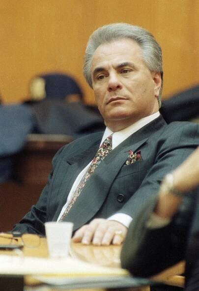 John Gotti Inside Courtroom Wallpaper
