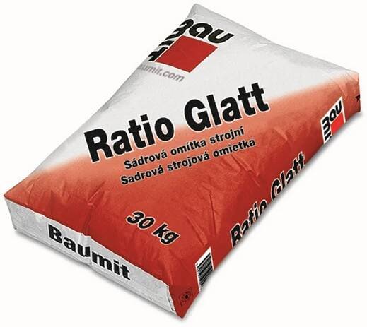 Baumit Glatt Omítka sádrová hlazená 1 mm 30 kg