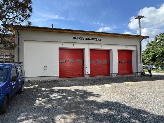 Stavební úpravy hasičské zbrojnice v Sedlici