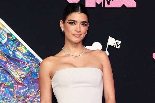 Dixie D'Amelio attends the 2023 MTV Video Music Awards at the Prudential Center on September 12, 2023 in Newark, New Jersey.