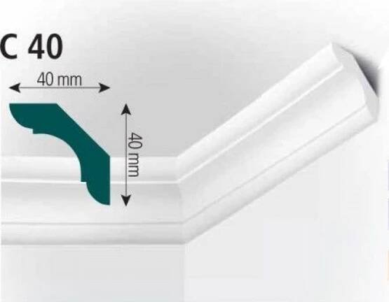 Vidella Stropní polystyrenová lišta C40
