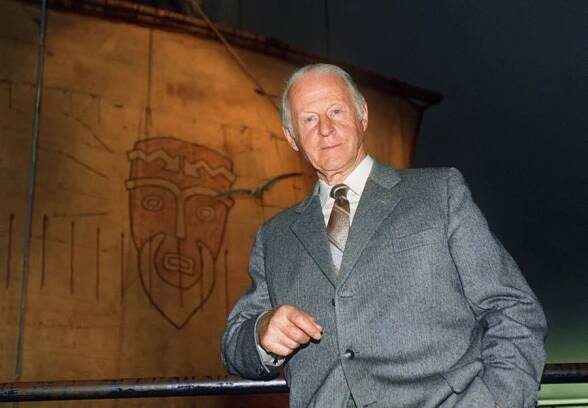 Old Thor Heyerdahl