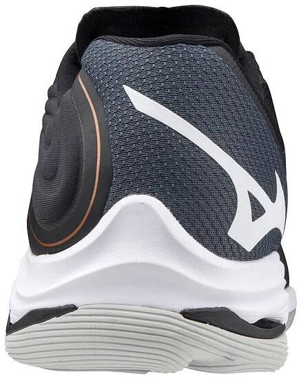 MIZUNO WAVE LIGHTNING Z6 VOLEJBALOVÉ BOTY - Černá, Bílá č.5