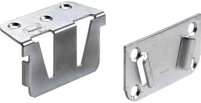 Hettich Spojka středního nosníku dvoulůžka pozink. ocel 38,5 x 69 mm, 2 ks nakoupit u OBI