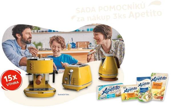 Albert - Sada pomocníků za nákup 3 ks Apetito