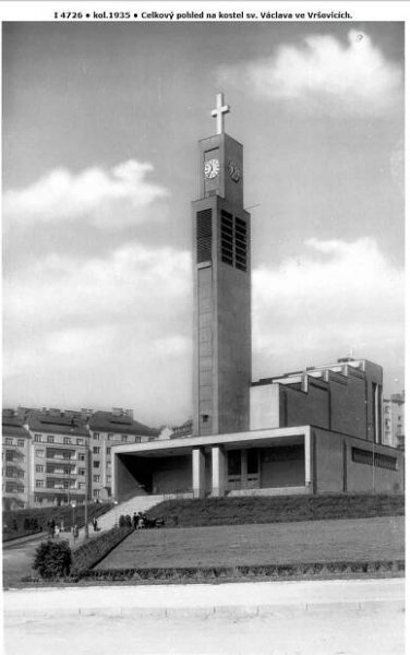 Kostel sv, Václava Vršovice | Databáze domů s historií