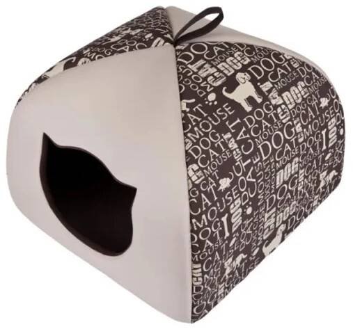 Domeček pro kočku IGLOO R1 nápisy