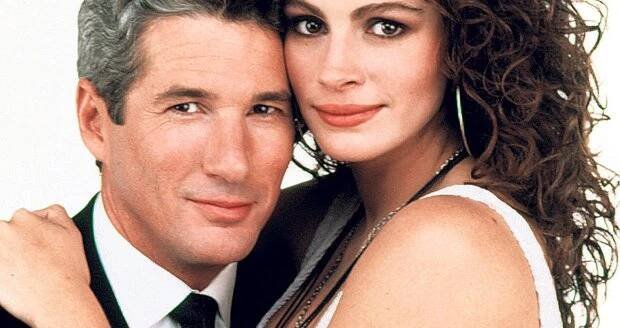 Richard Gere a Julia Roberts se v romantické komedii Pretty Woman představili v hlavní roli.