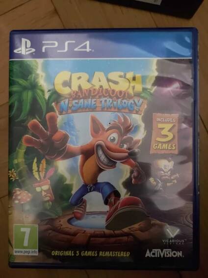 Crash Bandicoot N'Sane Trilogy Ps4 - Počítače a hry