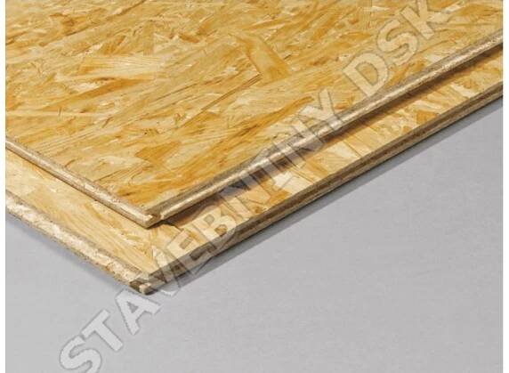 Dřevoštěpková deska OSB3 4PD pero drážka tl. 12 mm, 2500x675 mm, 1,69 m2