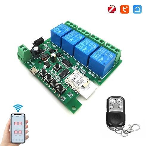 ZigBee 5V/7-32V + RF 4CH