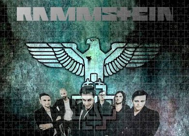 Puzzle small-Rammstein