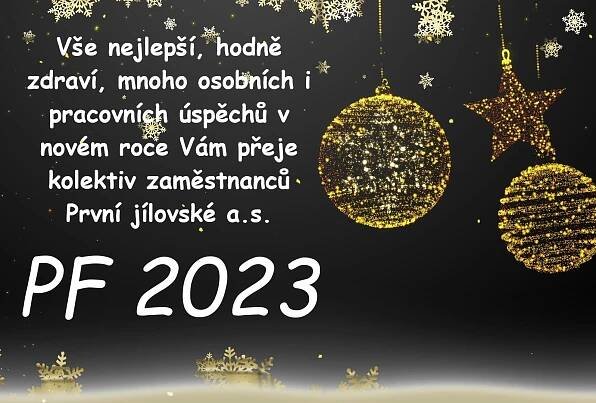 PF 2023 | První Jílovská a.s. divize Exar