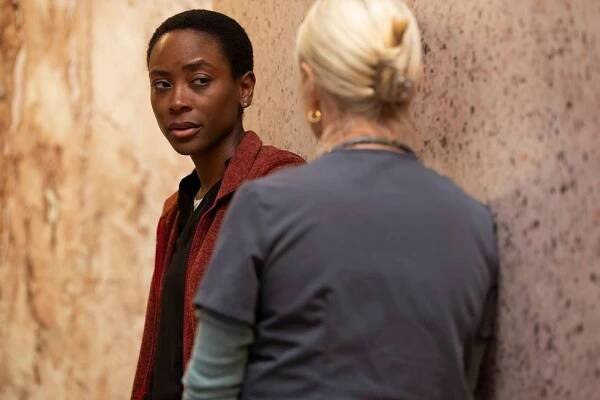 Tracy Ifeachor in "The Pitt."