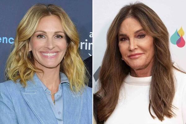 Julia Roberts and Caitlyn Jenner