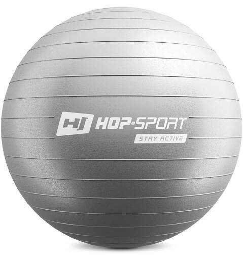 Gymnastický míč fitness 45cm - stříbrný | Hop-Sport.cz