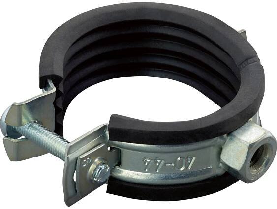 Potrubní spona se zvukovou izolací pr. 40 mm - pr. 44 mm