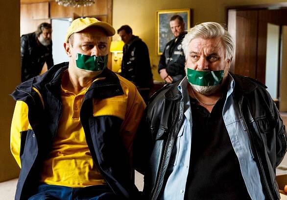 Harter Brocken - Der Waffendeal - Z filmu - Nicki von Tempelhoff, Moritz Führmann, Merlin Leonhardt, Aurel Manthei, Aljoscha Stadelmann