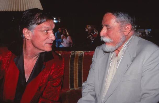 Liebe in Hollywood - Z filmu - Hugh Hefner, Georg Stefan Troller
