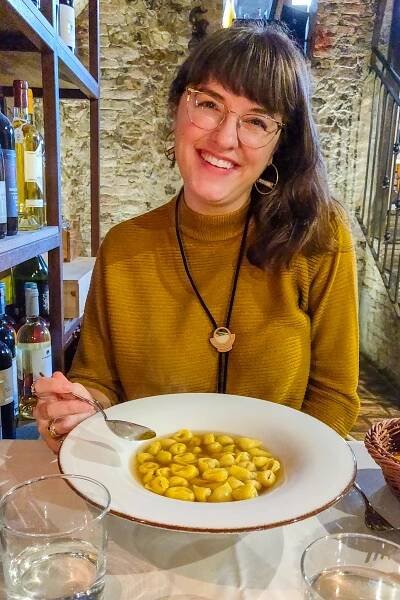 Tortellini en Brodo Bologna Italy