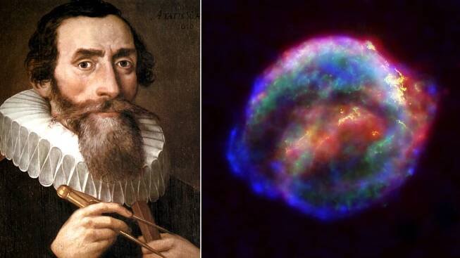 Před 418 lety popsal Johannes Kepler poslední supernovu v naší galaxii