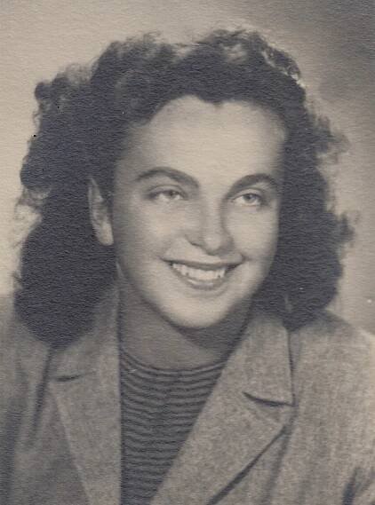 Libuše Jedličková kolem roku 1945