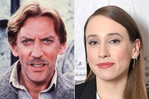 Donald Sutherland; Sarah Sutherland