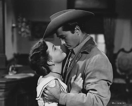 The Last Posse - Z filmu - Wanda Hendrix, John Derek