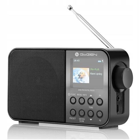 Gogen DAB 500 BT C černý