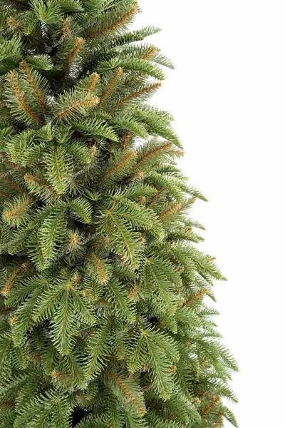 Umelý vianočný stromček 3D Jedľa Kaukazská Úzka detail ihličia