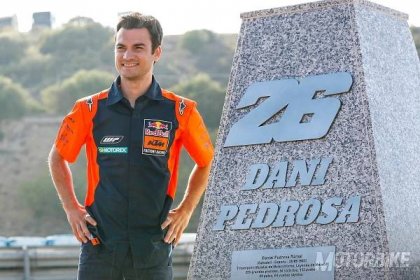 Dani Pedrosa inaugura su curva en el Circuito de Jerez-Ángel Nieto