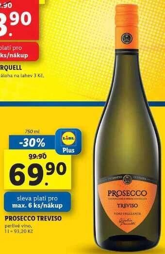 Lidl Prosecco treviso, 750 ml nabídka