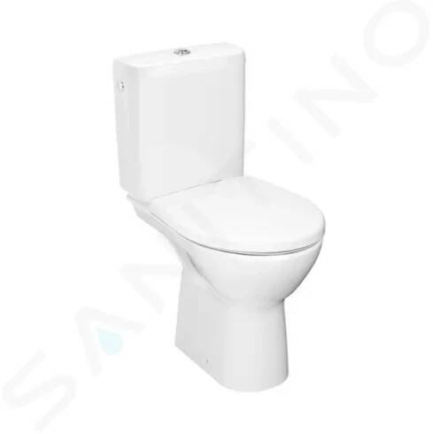 Jika Lyra plus WC kombi set s nádržkou, vodorovný odpad, Rimless, bílá, H8273860002801