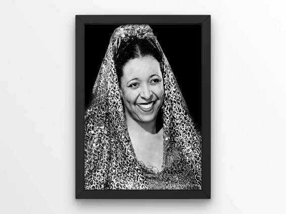 Ethel Waters American Blues Singer Wallpaper