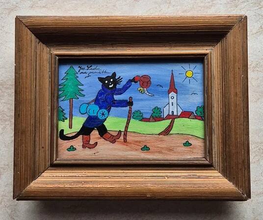 KOCOUR MIKEŠ - TEMPERA/PŘEKLIŽKA PODEPSÁNO S VĚNOVÁNIMod 1,- kč | Aukro