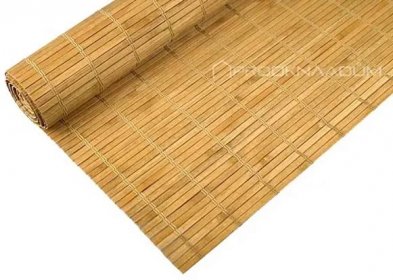 Bambusová rohož za postel 80x300 cm dub