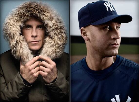 Ben Stiller  •  Ben Baker for Parade  /  Derek Jeter  •  Brad Harris for 24 Hour Fitness