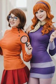 Velma and Daphne from Scooby Doo Best Friends Halloween Costume